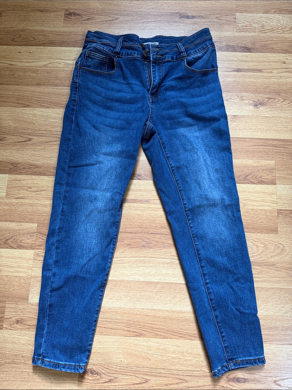 Comfort Stretch Skinny Jeans in Dark Blue